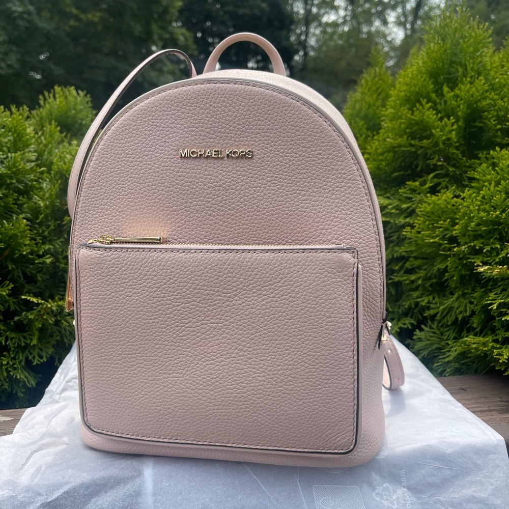 Michael Kors Blush Pink Backpack